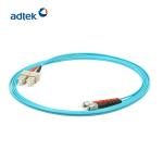 PVC LSZH OFNP Multimode Fiber Patch Cord Optical Jumper Cable