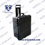 UMTS WCDMA Pelican IP65 VHF UHF Jammer 900W For Military VIP Vehicle Convoy