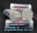 HDPE crystal clear standard flat heavy poly flat bags, Clear poly bag polypropyl