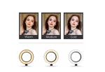 2500K 4000K Selfie Ring Light With Clamp and Phone Holder Beauty light