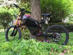 Powerful 5000w Powerful Electric Bike With 72v 35ah Lithium Battery Pack