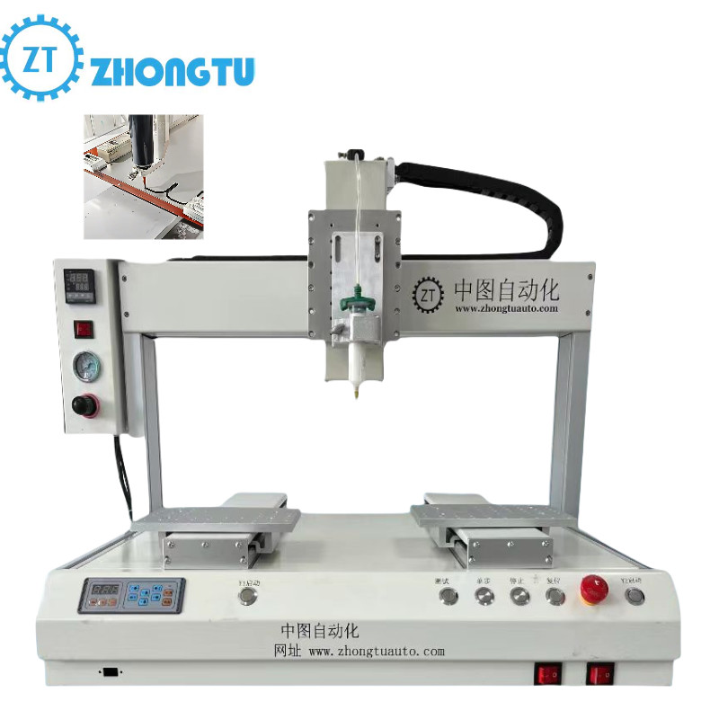 Straight Lines And Curves Automatic Dispensing Machine Compatible with Different