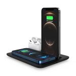 QC3.0 Phone And Computer Accessories 15W 4 In 1 Wireless Charging Station