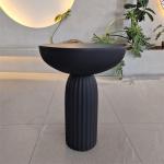 GRC Concrete Table Sets Modern Cement Dining Table Set Customized