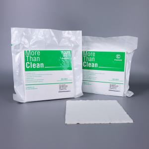 Wholesale 230Gsm Cleanroom Microfiber Wipes Lint Free Disposable Class 10 Cellulose Polyester from china suppliers