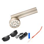 Handheld 460nm 630nm 850nm LED Therapy Lamp for Skin Rejuvenation / Pain Relief