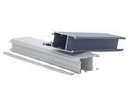 T52 6063 Aluminum Casement Window Profile Powder Coated