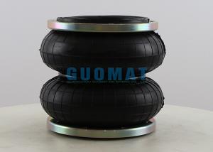 Wholesale M10 Flange Connection Airbag 230214H-2 Double Type Suspension Air Spring 214mm Natural Height from china suppliers