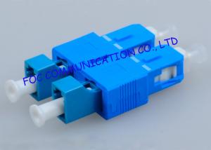 Wholesale Hybrid SC - LC Fiber Optic Adapter , Telecom Network Male To Female Adapter from china suppliers