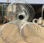 BTO-22 Galvanized Razor Barbed Wire for Protection Military Security Fence