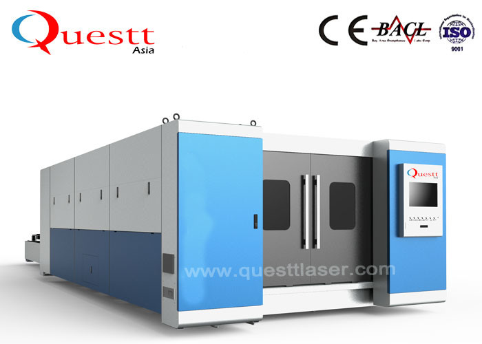 Aluminum Metal Laser Cutting Machine , High Speed Laser Cutting Machine 2000W