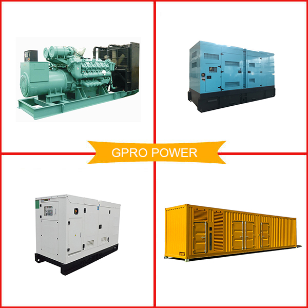 Green Water Cooled Silence 3 Phase Diesel Generator 40kw 50kva 400V 50Hz