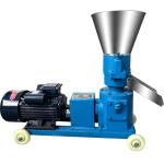 Biomass Straw Pellet Machine Flat Die Feed Pellet Machine 90-150kg/h