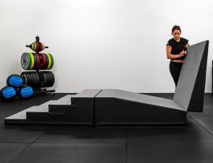 Wholesale ramp handstand walk incline Gymnastic Hand Stand Walk Ramp with Stairs from china suppliers