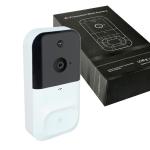 White Home Smart 5V Power 2.5mm Wireless Doorbell Camera