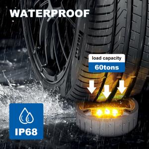 Wholesale IP68 Waterproof LED Solar Road Studs Working Time ≥100h Light Source LED from china suppliers