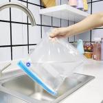 Reusable Vacuum Food Storage Bags Zipper Air Valve Bag Moisture Proof