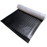 Anti slip flooring checker rubber sheet checker plate five bar anti slip rubber