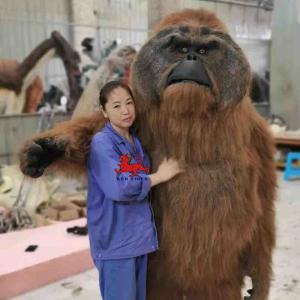Wholesale Adult Gorilla Costume Realistic Gorilla Suit For Theme Park from china suppliers