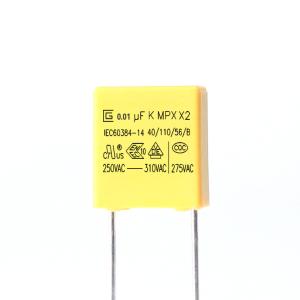 Wholesale Surge Voltage X2 Safety Capacitor 2.5 Times Rated Voltage 50/60Hz Frequency from china suppliers