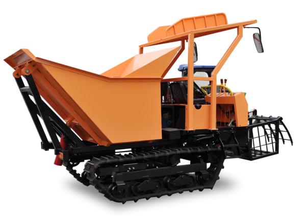 Multifunctional Mini Crawler Dumper 80HP For Agriculture Farm Oil Palm