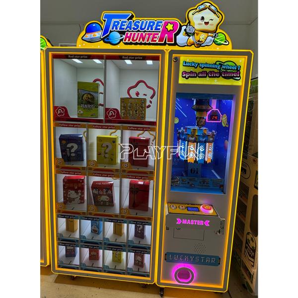 Playfun Coin Operated Family Entertainment Center Catching Treasure Hunter Arcade Game Machine Happy Blind Box Gift Machine