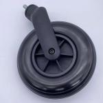 Polyurethane Foam Wheelchair Caster Wheels 8 Inch Replacement Front Wheels