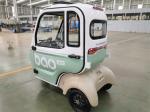 500W Closed Electric Tricycle For Adults 3 Wheel Street Legal Enclosed Trike