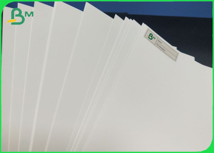 Heat - Resisting Synthetic Paper PET Roll & Sheet 200um For Carbon Tape Printer
