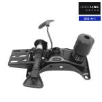 Gas Lift Iron Office Chair Mechanism Adjustable Seat Tilt 45 Degrees Free Lift