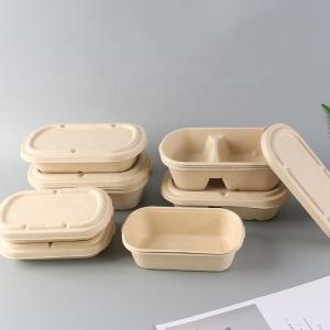 Wholesale Disposable Lunch Biodegradable Take Away Food Package Container from china suppliers