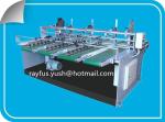 Semi-auto Flexo Printing Slotting Die-cutting Machine, Chian Feeding + Auto