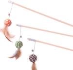 Compact Interactive Cat Toys Plastic Material Logo Customed For Cats / Dogs