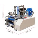 Desktop Glass Round Tube Semi Automatic Bottle Labeler Machine 25mm-100mm