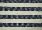 Anti - Static harmless black and white striped fabric Tear - Resistant