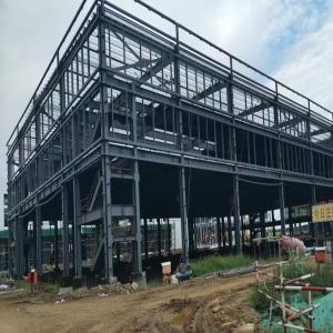 Wholesale Custom Prefabricated Steel Structure Building Multi Storey Structural Steel Construction from china suppliers