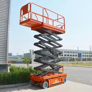 Wholesale 10m Battery Driven Self Propelled Electric Scissor Lift from china suppliers
