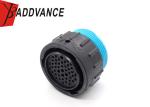 AHDP06-24-47SR-WTA Black Color 47 Pin Female Electrical Amphenol Connector