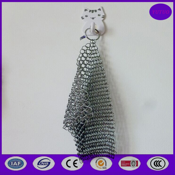 Metal Ring Cast iron scrubber from china suplier