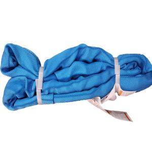 Wholesale Vertical 23000 LBS Polyester Round Sling Blue WSTDA Standard from china suppliers