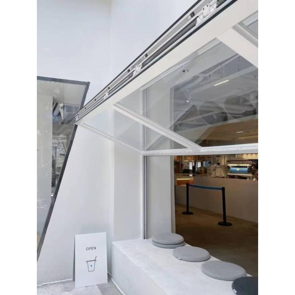 Frameless Structural Bolt-Fixed Folding Windows - SS316 Hidden Fastener System