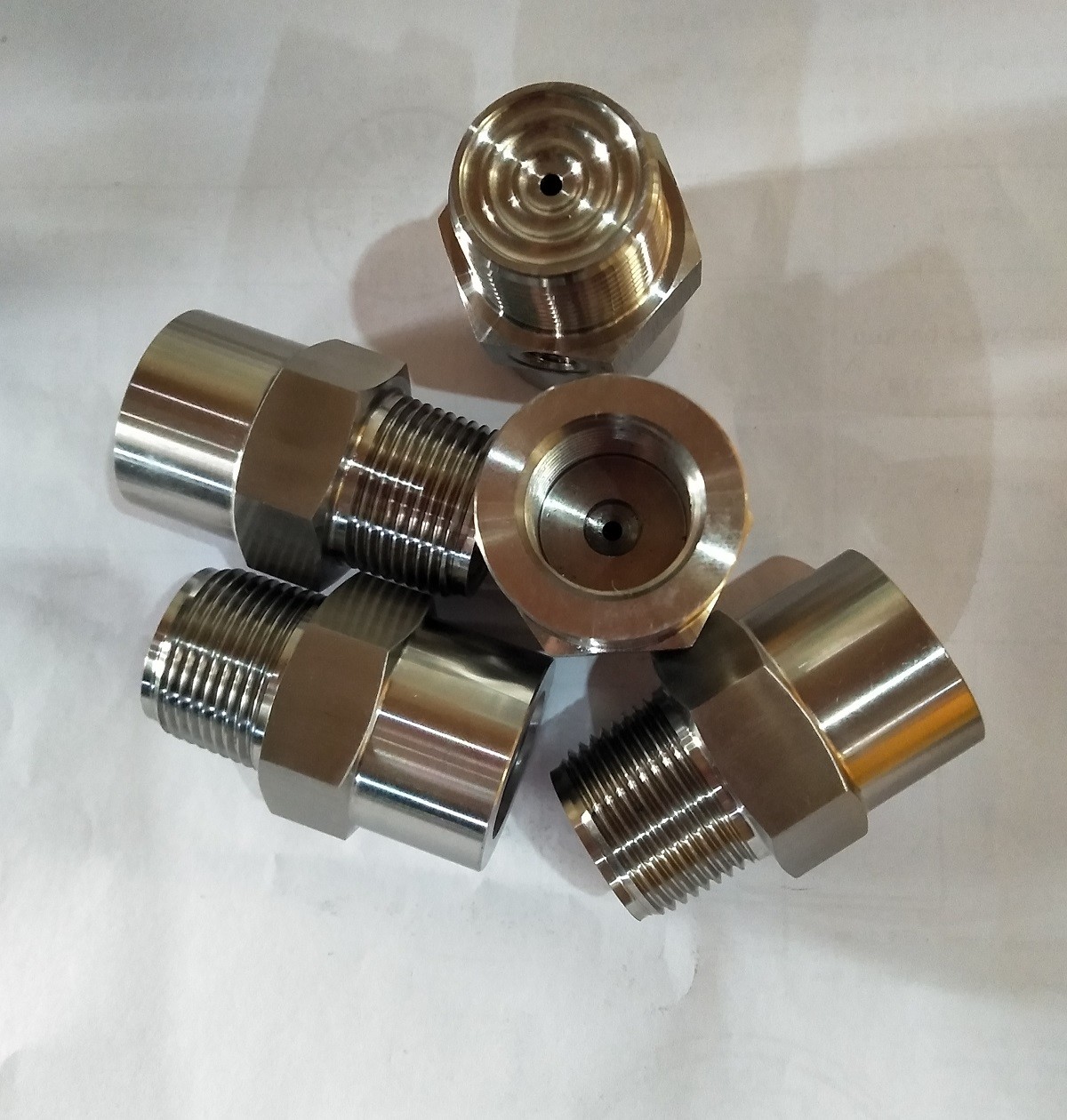 Custom pressure gauge connectors, connectors, All kind of cnc machining parts,OE made in China professional manufacturer