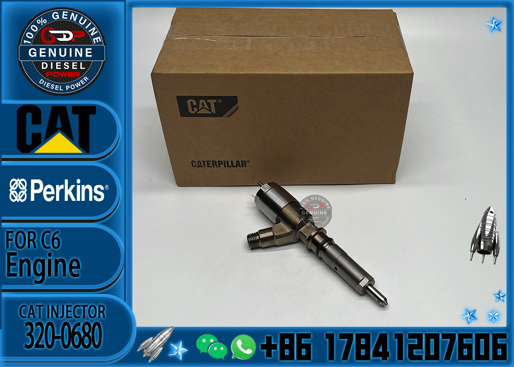 Cat 320d injector 320-0680 2645a747 diesel injector for caterpillar c6.6 engines