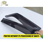 PMMA Auto Vent Shades Dark Auto Window Rain Guards 2007-2020 For Mitsubishi