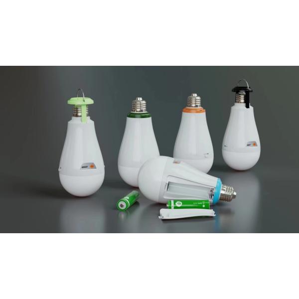 8 Hours Emergency Time Led Rechargeable Emergency Bulb 20w With E27 Base For Office