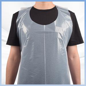 Wholesale OEM ODM Disposable CPE Aprons Lightweight Transparent Plastic Apron from china suppliers