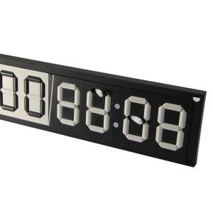 Wholesale 8888 Black On White Warehouse Digital Timer Display Quantity Count Sign from china suppliers