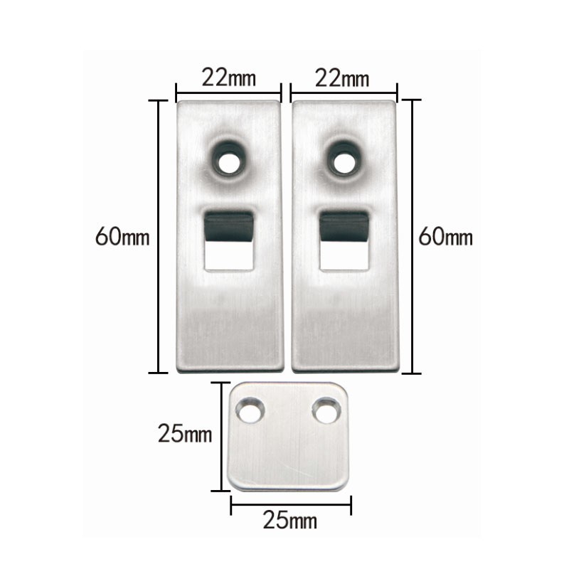 Acoustic Automatic Drop Door Bottom Seal Concealed Type With Side Collar