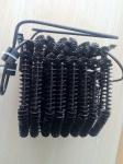 Copper Coated Wire Steel Tube Refrigerator Condenser For Freezer In Black