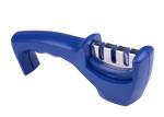 ABS Plastic 3 Stage Knife Sharpener With Diamond , Ceramic Rod And Tungsten